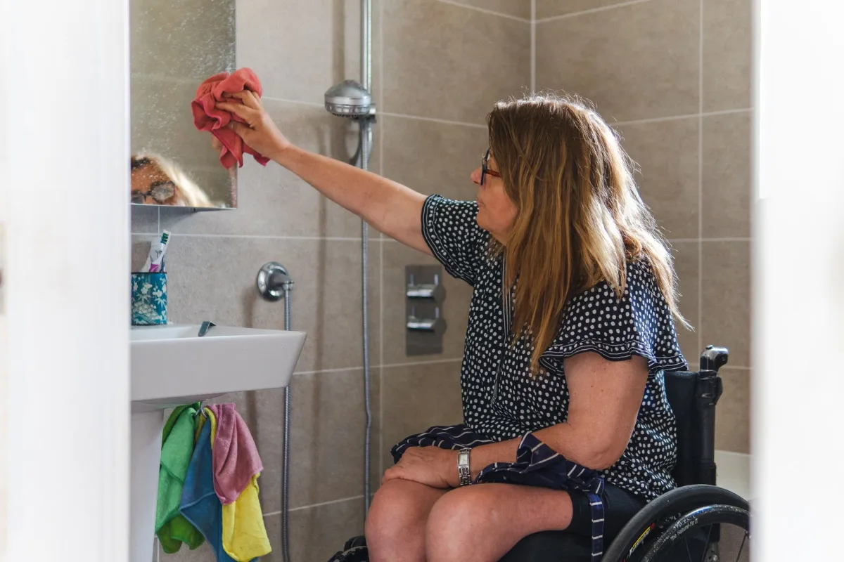 Barrierefreies Badezimmer als wohnumfeldverbessernde Maßnahme